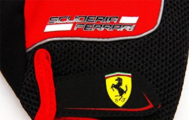 Inline Skate rukavice Ferrari s poutky a druky