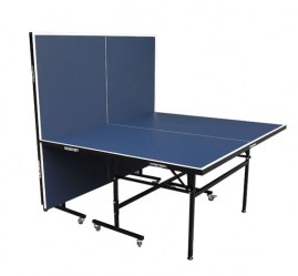 Stůl na stolní tenis JOEREX s pojezdem - ping pong