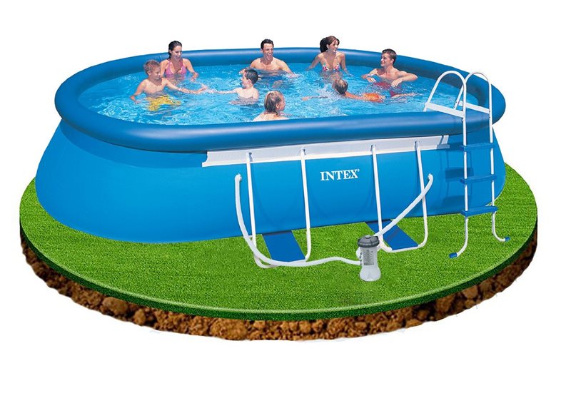 Intex 28192 oválný bazén s konstrukcí 549 x 305 x 107 cm
