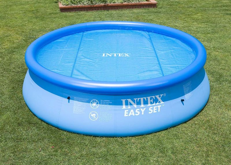 Intex 59954 Kryt na bazén solární plachta průměr 457cm