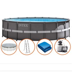INTEX ULTRA FRAME POOL SET Bazén 549 x 132 cm s pískovou filtrací, 26330NP model 2020
