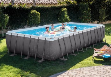 Intex 26366 Bazén obdélníkový s rámem 732x366x132cm a pískovou filtrací