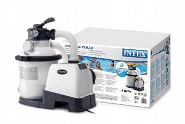 Písková filtrace k bazénům Intex 26644 Krystal Clear 4 m3/hod, model 2021