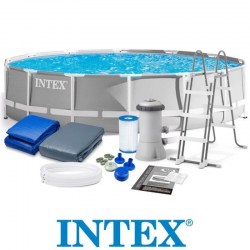 INTEX Bazén Prism Frame Pools 4.27m x 107cm s filtrací, 26720NP