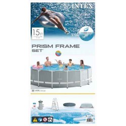INTEX Zahradní bazén 26726NP Prism Frame 457 x 122 cm s kartušovou filtracíí, model 2020