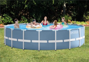 INTEX PRISM FRAME POOL SET Bazén 549 x 122 cm s kartušovou filtrací 26752NP