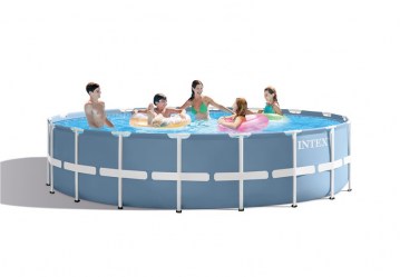 INTEX PRISM FRAME POOL SET Bazén 549 x 122 cm s kartušovou filtrací 26752NP