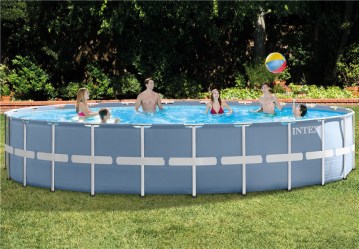 INTEX PRISM FRAME POOL SET Bazén 732 x 132 cm s kartušovou filtrací 26762NP