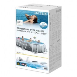 INTEX Prism Frame bazén s kartušovou filtrací 503×274×122 cm 26796NP, model 2020