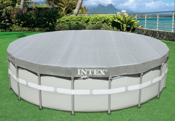 INTEX 28040 Krycí plachta Deluxe na bazény Frame-Pool 4,88 m