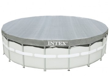 INTEX Krycí plachta Deluxe pro bazény Frame-Pool průměr 549 cm 28041