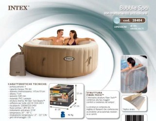 INTEX Vířivka Pure Spa Bubble Massage s ohřevem 28404EX