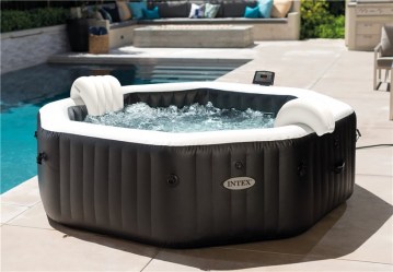 Intex Vířivka 28462EX Jet Bubble Spa Deluxe Octagon se systémem slané vody, 2021 - 6 osob