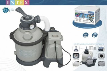 Písková filtrace k bazénům Intex 28644 Krystal Clear 4 m3/hod