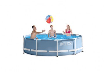 INTEX PRISM FRAME POOL SET Bazén 366 x 76 cm s kartušovou filtrací 28712NP