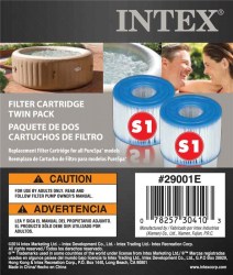 INTEX Whirlpool filtrační kartuše 2 kusy 29001