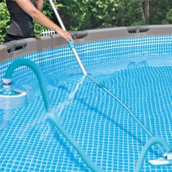 INTEX Spirálová hadice DELUXE VACUUM 7,6 m, průměr 38 mm, modrá 29083