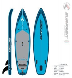 SURFREN Paddleboard 335i 11'x32"x6" double layer, single chamber