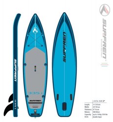 SURFREN Paddleboard 335i 11'x32"x6" double layer, double chamber