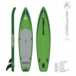 SURFREN Paddleboard 365i 12'x32"x6" double layer, single chamber