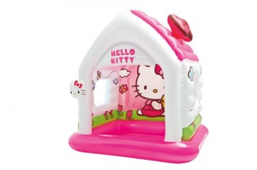 Intex 48631 nafukovací domeček Hello Kitty 137x109x122 cm