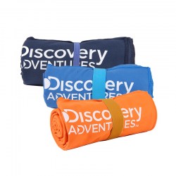 Multifunkční rychleschnoucí ručník Discovery 180 x 75 cm oranž