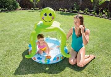 Intex 57115 Bazének se stříškou Chobotnice