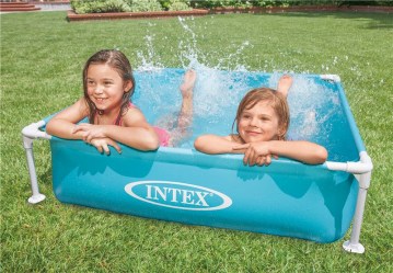 Intex 57173NP mini bazén s rámem 122x122x30cm