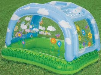 Intex 57406 Bazén + stříška 163 x 112 x 102 cm