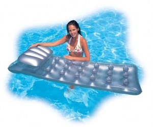 Intex 58894EU Matrace nafukovací stříbrná 188 x 71 cm