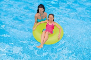 INTEX 59262NP Plavací kruh 91 cm Neon Frost