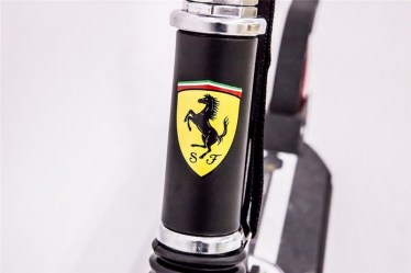 Skládací koloběžka FERRARI FXA200-5 černá, kola 200mm