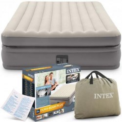 INTEX 64164NP Nafukovací postel Prime Comfort Elevated Queen 152 x 203 x 51 cm