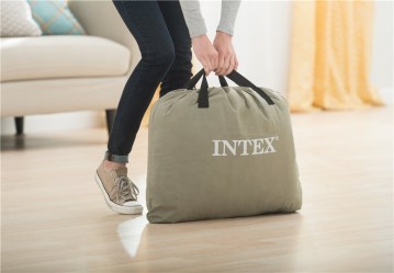 INTEX 64164NP Nafukovací postel Prime Comfort Elevated Queen 152 x 203 x 51 cm