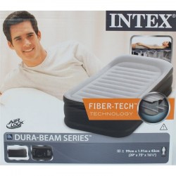 Intex Nafukovací postel jednolůžko DURA-BEAM 99x191x42cm