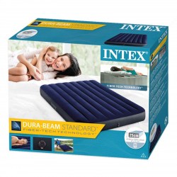 Intex 64758 Nafukovací postel Classic Downy Full 137x191x25cm