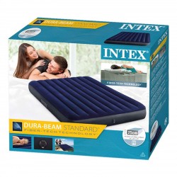 INTEX Nafukovací matrace DOWNY QUEEN 64759 203x152x25cm