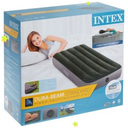 INTEX 64760 Nafukovací postel Dura-Beam Downy Airbed 76x191x25cm s pumpou