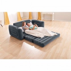 INTEX 66552NP PULL-OUT SOFA 203x231x66 cm nafukovací rozkládací pohovka