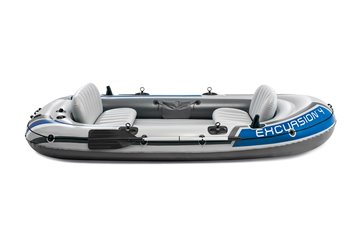 Intex 68324NP Nafukovací člun Excursion 4 set pro 4 osoby 315x165x43cm, model 2021