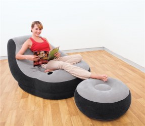 INTEX Ultra Lounge nafukovací pohodlné křeslo 68564NP