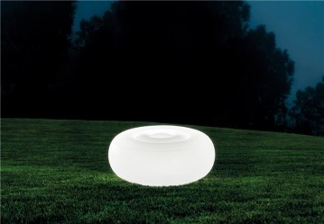 INTEX Nafukovací a plovoucí LED sedátko OTTOMAN 68697