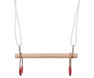 Dětská dřevěná houpačka, gymnastický set