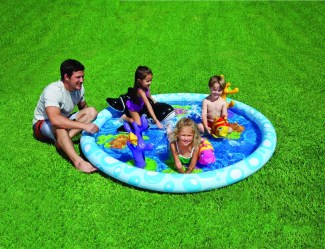 Bazénové hrací centrum Intex s velrybou 57448
