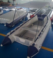 Bimini stříška na loď dvouramenná šířka 110 cm