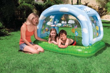 Intex 57406 Bazén + stříška 163 x 112 x 102 cm