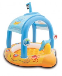 Intex 57426 bazén pirát se stříškou 107x102x99cm