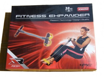 Expander fitness posilovač gumový Joerex JD6052