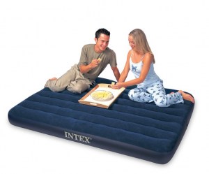 Nafukovací postel Full Classic Downy Intex 68758