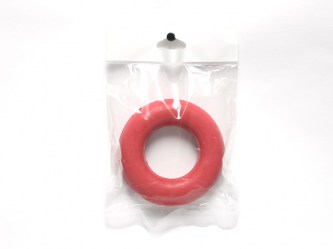 Posilovací gumový kroužek červený